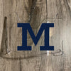 Michigan Wolverines Full Size Football Helmet Visor Shield w/ Clips - PICK VISOR & LOGO COLOR