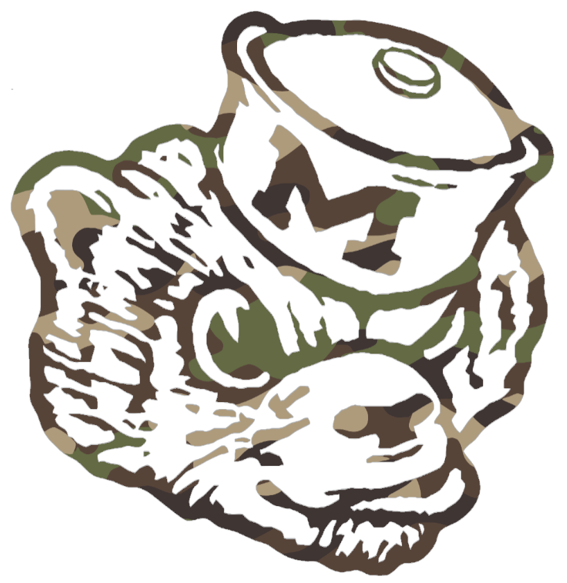 Michigan Wolverines Woodland Camo Camouflage Retro Throwback Logo Premium DieCut Vinyl Decal PICK SIZE