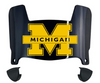 Michigan Wolverines Mini Football Helmet Visor Shield w/ Clips - PICK VISOR & LOGO COLOR