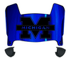 Michigan Wolverines Mini Football Helmet Visor Shield w/ Clips - PICK VISOR & LOGO COLOR