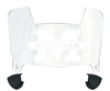 Michigan Wolverines Mini Football Helmet Visor Shield w/ Clips - PICK VISOR & LOGO COLOR