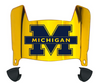 Michigan Wolverines Mini Football Helmet Visor Shield w/ Clips - PICK VISOR & LOGO COLOR