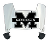 Michigan Wolverines Mini Football Helmet Visor Shield w/ Clips - PICK VISOR & LOGO COLOR