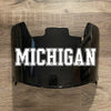 Michigan Wolverines Full Size Football Helmet Visor Shield w/ Clips - PICK VISOR & LOGO COLOR