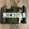Michigan Wolverines Full Size Football Helmet Visor Shield w/ Clips - PICK VISOR & LOGO COLOR