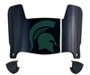 Michigan State Spartans Mini Football Helmet Visor Shield w/ Clips - PICK VISOR & LOGO COLOR