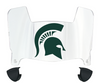 Michigan State Spartans Mini Football Helmet Visor Shield w/ Clips - PICK VISOR & LOGO COLOR