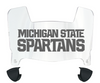 Michigan State Spartans Mini Football Helmet Visor Shield w/ Clips - PICK VISOR & LOGO COLOR