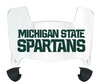 Michigan State Spartans Mini Football Helmet Visor Shield w/ Clips - PICK VISOR & LOGO COLOR