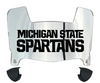 Michigan State Spartans Mini Football Helmet Visor Shield w/ Clips - PICK VISOR & LOGO COLOR
