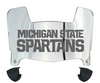 Michigan State Spartans Mini Football Helmet Visor Shield w/ Clips - PICK VISOR & LOGO COLOR
