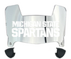 Michigan State Spartans Mini Football Helmet Visor Shield w/ Clips - PICK VISOR & LOGO COLOR