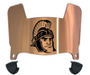 Michigan State Spartans Mini Football Helmet Visor Shield w/ Clips - PICK VISOR & LOGO COLOR