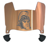 Michigan State Spartans Mini Football Helmet Visor Shield w/ Clips - PICK VISOR & LOGO COLOR