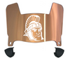 Michigan State Spartans Mini Football Helmet Visor Shield w/ Clips - PICK VISOR & LOGO COLOR