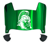 Michigan State Spartans Mini Football Helmet Visor Shield w/ Clips - PICK VISOR & LOGO COLOR
