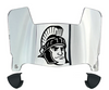Michigan State Spartans Mini Football Helmet Visor Shield w/ Clips - PICK VISOR & LOGO COLOR