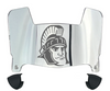 Michigan State Spartans Mini Football Helmet Visor Shield w/ Clips - PICK VISOR & LOGO COLOR