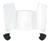 Michigan State Spartans Mini Football Helmet Visor Shield w/ Clips - PICK VISOR & LOGO COLOR
