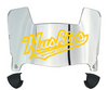 Michigan Tech Huskies Mini Football Helmet Visor Shield w/ Clips - PICK VISOR & LOGO COLOR