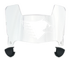 Michigan Tech Huskies Mini Football Helmet Visor Shield w/ Clips - PICK VISOR & LOGO COLOR