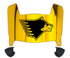 Michigan Tech Huskies Mini Football Helmet Visor Shield w/ Clips - PICK VISOR & LOGO COLOR