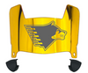 Michigan Tech Huskies Mini Football Helmet Visor Shield w/ Clips - PICK VISOR & LOGO COLOR