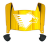 Michigan Tech Huskies Mini Football Helmet Visor Shield w/ Clips - PICK VISOR & LOGO COLOR