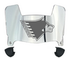 Michigan Tech Huskies Mini Football Helmet Visor Shield w/ Clips - PICK VISOR & LOGO COLOR
