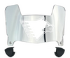 Michigan Tech Huskies Mini Football Helmet Visor Shield w/ Clips - PICK VISOR & LOGO COLOR