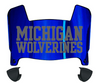 Michigan Wolverines Mini Football Helmet Visor Shield w/ Clips - PICK VISOR & LOGO COLOR