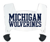 Michigan Wolverines Mini Football Helmet Visor Shield w/ Clips - PICK VISOR & LOGO COLOR