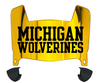 Michigan Wolverines Mini Football Helmet Visor Shield w/ Clips - PICK VISOR & LOGO COLOR