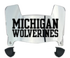 Michigan Wolverines Mini Football Helmet Visor Shield w/ Clips - PICK VISOR & LOGO COLOR