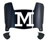 Michigan Wolverines Mini Football Helmet Visor Shield w/ Clips - PICK VISOR & LOGO COLOR