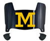 Michigan Wolverines Mini Football Helmet Visor Shield w/ Clips - PICK VISOR & LOGO COLOR