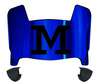 Michigan Wolverines Mini Football Helmet Visor Shield w/ Clips - PICK VISOR & LOGO COLOR
