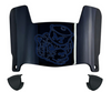 Michigan Wolverines Mini Football Helmet Visor Shield w/ Clips - PICK VISOR & LOGO COLOR