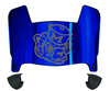 Michigan Wolverines Mini Football Helmet Visor Shield w/ Clips - PICK VISOR & LOGO COLOR