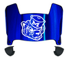 Michigan Wolverines Mini Football Helmet Visor Shield w/ Clips - PICK VISOR & LOGO COLOR