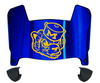 Michigan Wolverines Mini Football Helmet Visor Shield w/ Clips - PICK VISOR & LOGO COLOR