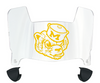 Michigan Wolverines Mini Football Helmet Visor Shield w/ Clips - PICK VISOR & LOGO COLOR