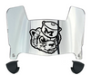 Michigan Wolverines Mini Football Helmet Visor Shield w/ Clips - PICK VISOR & LOGO COLOR
