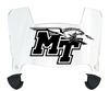 Middle Tennessee Blue Raiders Mini Football Helmet Visor Shield w/ Clips - PICK VISOR & LOGO COLOR