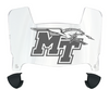 Middle Tennessee Blue Raiders Mini Football Helmet Visor Shield w/ Clips - PICK VISOR & LOGO COLOR