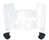 Middle Tennessee Blue Raiders Mini Football Helmet Visor Shield w/ Clips - PICK VISOR & LOGO COLOR