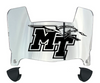 Middle Tennessee Blue Raiders Mini Football Helmet Visor Shield w/ Clips - PICK VISOR & LOGO COLOR