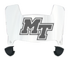 Middle Tennessee Blue Raiders Mini Football Helmet Visor Shield w/ Clips - PICK VISOR & LOGO COLOR
