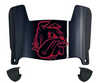 Minnesota Duluth Bulldogs Mini Football Helmet Visor Shield w/ Clips - PICK VISOR & LOGO COLOR