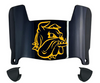 Minnesota Duluth Bulldogs Mini Football Helmet Visor Shield w/ Clips - PICK VISOR & LOGO COLOR